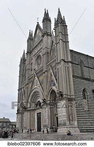 Stock Photograph - "Duomo, Orvieto Cathedral, Orvieto, Province of Terni, Umbria, Italy, Europe". Fotosearch