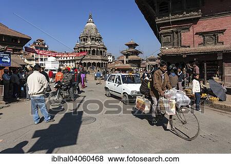 "Durbar Square, behind Krishna temple, Patan, Nepal, Asia" View Large Photo Image Stock Photo - "Durbar Square, behind Krishna temple, Patan, Nepal, Asia". Fotosearch