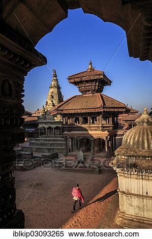 "Durbar Square, Bhaktapur, Nepal, Asia" View Large Photo Image Stock Photography - "Durbar Square, Bhaktapur, Nepal, Asia". Fotosearch