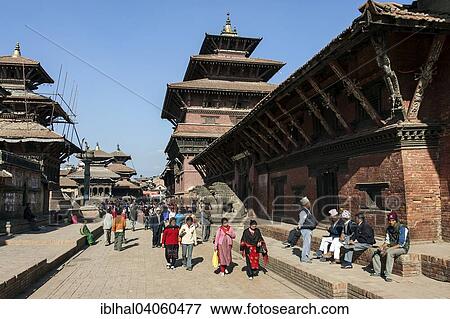 "Durbar Square, right Sundari Chowk and Taleju Temple, Patan Nepal" View Large Photo Image Stock Photo - "Durbar Square, right Sundari Chowk and Taleju Temple, Patan Nepal". Fotosearch