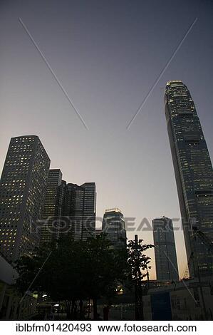 "Dusk, Central Bank, skyscrapers, Hong Kong Island, Hong Kong, China, Asia" View Large Photo Image Stock Image - "Dusk, Central Bank, skyscrapers, Hong Kong Island, Hong Kong, China, Asia". Fotosearch