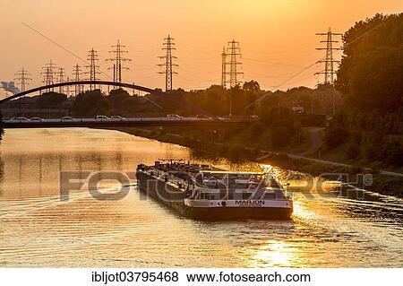 "Dutch tanker Marjon, Rhine-Herne Canal in Oberhausen, North Rhine-Westphalia, Germany, Europe" View Large Photo Image Stock Photo - "Dutch tanker Marjon, Rhine-Herne Canal in Oberhausen, North Rhine-Westphalia, Germany, Europe". Fotosearch