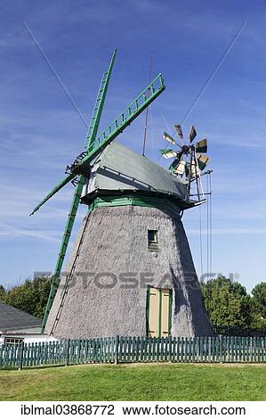 "Dutch windmill, Amrum, North Frisia, Schleswig-Holstein, Germany, Europe" View Large Photo Image Stock Image - "Dutch windmill, Amrum, North Frisia, Schleswig-Holstein, Germany, Europe". Fotosearch