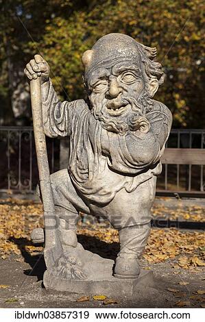 "Dwarf figure in Zwerglgarten, Mirabell Gardens, Salzburg, Land Salzburg, Austria, Europe" View Large Photo Image Stock Photo - "Dwarf figure in Zwerglgarten, Mirabell Gardens, Salzburg, Land Salzburg, Austria, Europe". Fotosearch