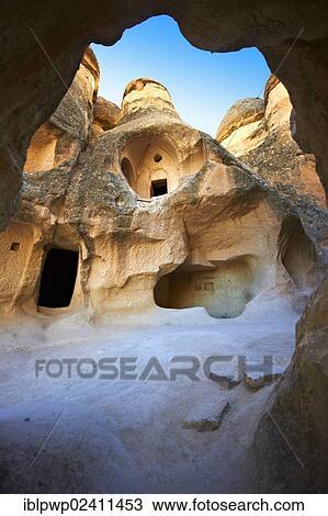 "Early Christian church in the Fairy Chimneys, rock formations, near Zelve, Cappadocia, Turkey, Asia" View Large Photo Image Stock Image - "Early Christian church in the Fairy Chimneys, rock formations, near Zelve, Cappadocia, Turkey, Asia". Fotosearch