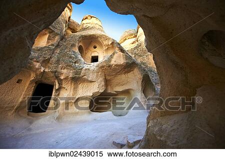"Early Christian church in the Fairy Chimneys near Zelve, Cappadocia, Turkey, Asia" View Large Photo Image Stock Photography - "Early Christian church in the Fairy Chimneys near Zelve, Cappadocia, Turkey, Asia". Fotosearch