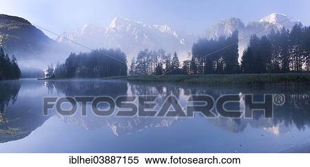 "Early morning at Almsee Lake, Salzkammergut, Upper Austria, Austria, Europe" View Large Photo Image Stock Photography - "Early morning at Almsee Lake, Salzkammergut, Upper Austria, Austria, Europe". Fotosearch