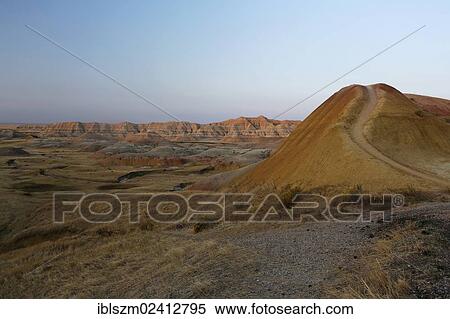Early morning mood, Badlands National Park, South Dakota, USA View Large Photo Image Stock Photography - Early morning mood, Badlands National Park, South Dakota, USA. Fotosearch