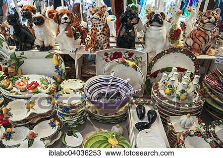 "Earthenware figures and colorful dishes, Auer Dult, Munich, Upper Bavaria, Bavaria, Germany, Europe" View Large Photo Image Stock Image - "Earthenware figures and colorful dishes, Auer Dult, Munich, Upper Bavaria, Bavaria, Germany, Europe". Fotosearch