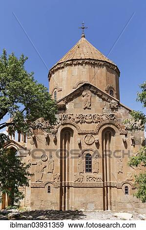 "East facade, Armenian Church of the Holy Cross, Akdamar, Aghtamar, Akhtamar, Akdamar Adasi, Van Province, Eastern Anatolia Region, Anatolia, Turkey, Asia" View Large Photo Image Stock Photo - "East facade, Armenian Church of the Holy Cross, Akdamar, Aghtamar, Akhtamar, Akdamar Adasi, Van Province, Eastern Anatolia Region, Anatolia, Turkey, Asia". Fotosearch
