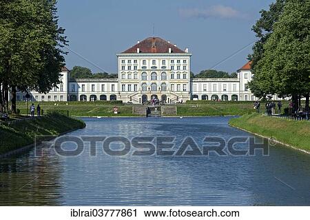 "East side with canal, Nymphenburg Palace, Munich, Upper Bavaria, Bavaria, Germany, Europe" View Large Photo Image Stock Image - "East side with canal, Nymphenburg Palace, Munich, Upper Bavaria, Bavaria, Germany, Europe". Fotosearch