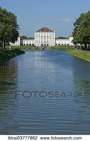 "East side with canal, Nymphenburg Palace, Munich, Upper Bavaria, Bavaria, Germany, Europe" View Large Photo Image Stock Image - "East side with canal, Nymphenburg Palace, Munich, Upper Bavaria, Bavaria, Germany, Europe". Fotosearch