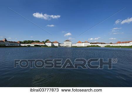 "East side with canal, Nymphenburg Palace, Munich, Upper Bavaria, Bavaria, Germany, Europe" View Large Photo Image Stock Image - "East side with canal, Nymphenburg Palace, Munich, Upper Bavaria, Bavaria, Germany, Europe". Fotosearch