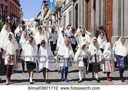 "Easter procession in the historic centre of Vegueta, Las Palmas, Gran Canaria, Canary Islands, Spain, Europe" View Large Photo Image Stock Image - "Easter procession in the historic centre of Vegueta, Las Palmas, Gran Canaria, Canary Islands, Spain, Europe". Fotosearch