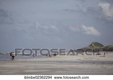 "Eastern section of a beach for dogs, Langeoog Island, Lower Saxony, Germany, Europe" View Large Photo Image Picture - "Eastern section of a beach for dogs, Langeoog Island, Lower Saxony, Germany, Europe". Fotosearch