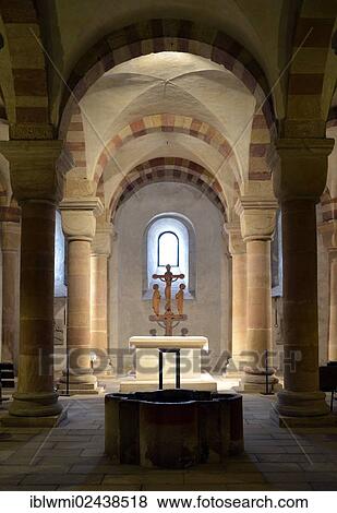 "Eastern wing of the crypt, tomb of the Salian dynasty, largest Romanesque columned hall in Europe, Speyer Cathedral, the Imperial Cathedral, UNESCO World Heritage Site, Rhineland-Palatinate, Germany, Europe" View Large Photo Image Stock Photo - "Eastern wing of the crypt, tomb of the Salian dynasty, largest Romanesque columned hall in Europe, Speyer Cathedral, the Imperial Cathedral, UNESCO World Heritage Site, Rhineland-Palatinate, Germany, Europe". Fotosearch