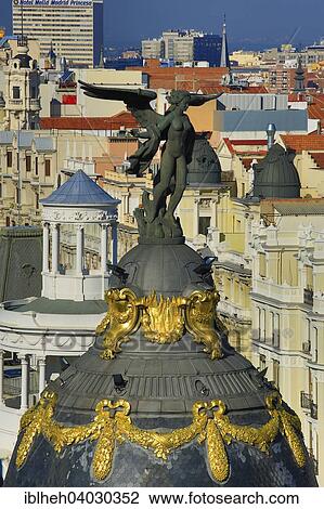 "Edificio Metropolis, Madrid, Spain, Europe" View Large Photo Image Stock Image - "Edificio Metropolis, Madrid, Spain, Europe". Fotosearch