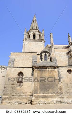 "Eglise collegiale Ste Marthe, St. Martha's Collegiate Church, Tarascon, Bouches-du-Rhone, Provence-Alpes-Cote d'Azur, Southern France, France, Europe" View Large Photo Image Stock Photography - "Eglise collegiale Ste Marthe, St. Martha's Collegiate Church, Tarascon, Bouches-du-Rhone, Provence-Alpes-Cote d'Azur, Southern France, France, Europe". Fotosearch
