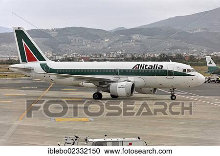 "EI-IMC, Alitalia Airbus A319-112 during landing, Florence Airport, Tuscany, Italy, Europe" View Large Photo Image Stock Image - "EI-IMC, Alitalia Airbus A319-112 during landing, Florence Airport, Tuscany, Italy, Europe". Fotosearch