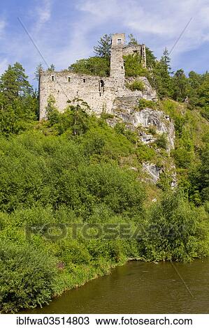 "Eibenstein castle ruins on the Thaya river, Eibenstein, Waldviertel, Lower Austria, Austria, Europe" View Large Photo Image Stock Image - "Eibenstein castle ruins on the Thaya river, Eibenstein, Waldviertel, Lower Austria, Austria, Europe". Fotosearch