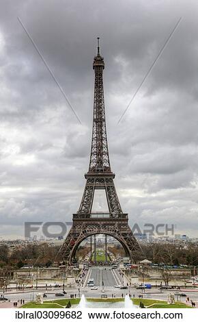 Stock Image - "Eiffel Tower, Paris, France, Europe". Fotosearch