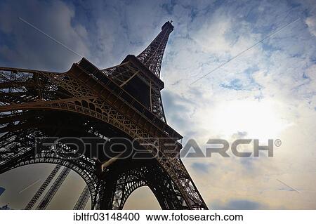 Stock Image - "Eiffel Tower, Paris, France, Europe". Fotosearch