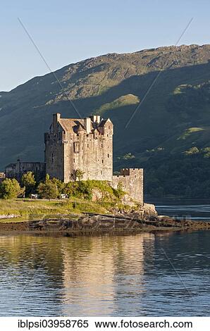 "Eilean Donan Castle at the meeting point of Loch Duich, Loch Alsh and Loch Long, Scotland, United Kingdom, Europe" View Large Photo Image Stock Photography - "Eilean Donan Castle at the meeting point of Loch Duich, Loch Alsh and Loch Long, Scotland, United Kingdom, Europe". Fotosearch