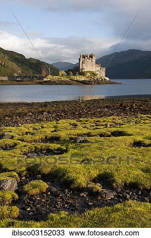 "Eilean Donan Castle in Loch Duich, Highlands, Scotland, United Kingdom, Europe" View Large Photo Image Stock Image - "Eilean Donan Castle in Loch Duich, Highlands, Scotland, United Kingdom, Europe". Fotosearch