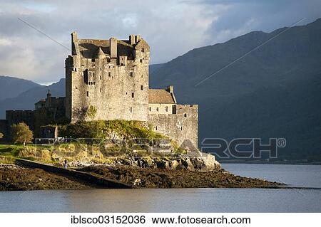 "Eilean Donan Castle in Loch Duich, Highlands, Scotland, United Kingdom, Europe" View Large Photo Image Stock Photograph - "Eilean Donan Castle in Loch Duich, Highlands, Scotland, United Kingdom, Europe". Fotosearch