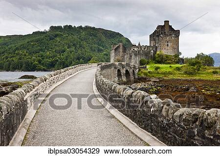 "Eilean Donan Castle, Loch Alsh, Scotland, United Kingdom, Europe" View Large Photo Image Stock Photo - "Eilean Donan Castle, Loch Alsh, Scotland, United Kingdom, Europe". Fotosearch
