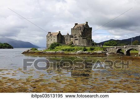 "Eilean Donan Castle on Loch Alsh, the ancestral home of the Clan Macrae, Dornie, Highlands, Scotland, United Kingdom, Europe" View Large Photo Image Stock Photography - "Eilean Donan Castle on Loch Alsh, the ancestral home of the Clan Macrae, Dornie, Highlands, Scotland, United Kingdom, Europe". Fotosearch