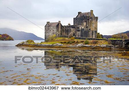 Stock Photo - "Eilean Donan Castle, Scotland, United Kingdom, Europe". Fotosearch