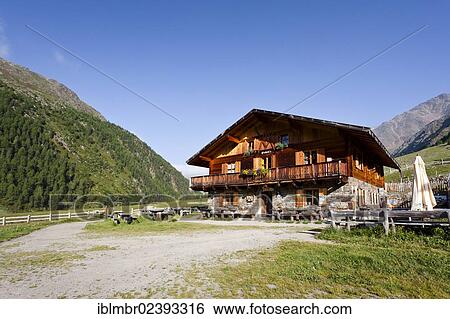 "Eishof mountain lodge, on the way to the peak of Hochwilde mountain in the Pfossental valley, Schnalstal valley, province of Bolzano-Bozen, Italy, Europe" View Large Photo Image Stock Photograph - "Eishof mountain lodge, on the way to the peak of Hochwilde mountain in the Pfossental valley, Schnalstal valley, province of Bolzano-Bozen, Italy, Europe". Fotosearch
