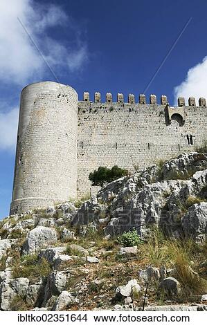 "El Castell del Montgri, fortress, Torroella de Montgri, Catalonia, Spain, Europe" View Large Photo Image Picture - "El Castell del Montgri, fortress, Torroella de Montgri, Catalonia, Spain, Europe". Fotosearch