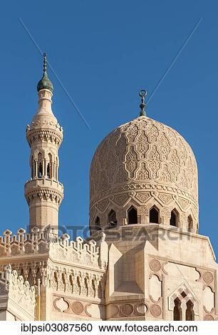 "El-Mursi Abul-Abbas or Abu al-Abbas Mosque, Anfoushi, Alexandria, Egypt, Africa" View Large Photo Image Stock Image - "El-Mursi Abul-Abbas or Abu al-Abbas Mosque, Anfoushi, Alexandria, Egypt, Africa". Fotosearch