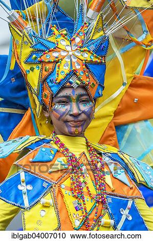 Stock Image - "Elaborate costume at the Jember Fashion Festival, East Java, Indonesia, Asia". Fotosearch