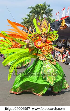 "Elaborate costume at the Jember Fashion Festival, East Java, Indonesia, Asia" View Large Photo Image Stock Photo - "Elaborate costume at the Jember Fashion Festival, East Java, Indonesia, Asia". Fotosearch