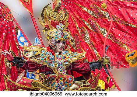 "Elaborate costume at the Jember Fashion Festival, East Java, Indonesia, Asia" View Large Photo Image Stock Photo - "Elaborate costume at the Jember Fashion Festival, East Java, Indonesia, Asia". Fotosearch