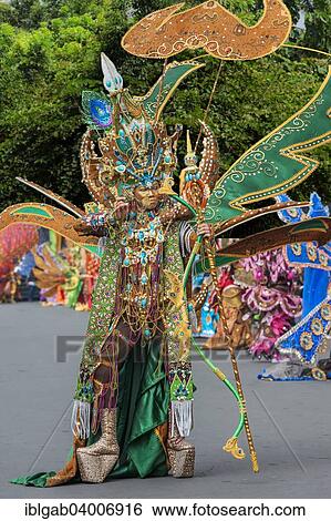 "Elaborate costume at the Jember Fashion Festival, East Java, Indonesia, Asia" View Large Photo Image Stock Photograph - "Elaborate costume at the Jember Fashion Festival, East Java, Indonesia, Asia". Fotosearch
