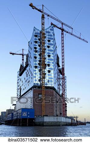 "Elbe Philharmonic Hall construction site, Hamburg-Port, Hamburg, Hamburg, Germany, Europe" View Large Photo Image Stock Image - "Elbe Philharmonic Hall construction site, Hamburg-Port, Hamburg, Hamburg, Germany, Europe". Fotosearch
