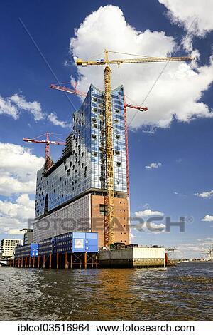 "Elbe Philharmonic Hall under construction, HafenCity, Hamburg, Hamburg, Germany, Europe" View Large Photo Image Picture - "Elbe Philharmonic Hall under construction, HafenCity, Hamburg, Hamburg, Germany, Europe". Fotosearch