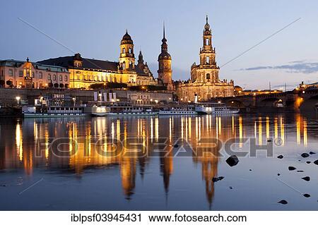 "Elbe River, Dresden Cathedral or Katholische Hofkirche Church and Dresden Castle, Dresden, Saxony, Germany, Europe" View Large Photo Image Stock Image - "Elbe River, Dresden Cathedral or Katholische Hofkirche Church and Dresden Castle, Dresden, Saxony, Germany, Europe". Fotosearch