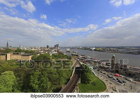 "Elbe River from left with the Sintfang Youth Hostel, Elbe Philharmonic Hall, museum ships, St Pauli Landing Stages, Hamburg, Germany, Europe" View Large Photo Image Stock Image - "Elbe River from left with the Sintfang Youth Hostel, Elbe Philharmonic Hall, museum ships, St Pauli Landing Stages, Hamburg, Germany, Europe". Fotosearch