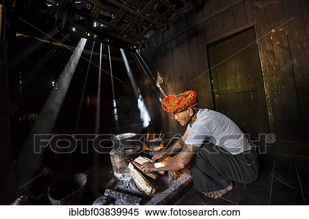 "Elderly man at an open fire in the hut, Pa'O hill tribe, near Kalaw, Shan State, Myanmar, Asia" View Large Photo Image Stock Photography - "Elderly man at an open fire in the hut, Pa'O hill tribe, near Kalaw, Shan State, Myanmar, Asia". Fotosearch
