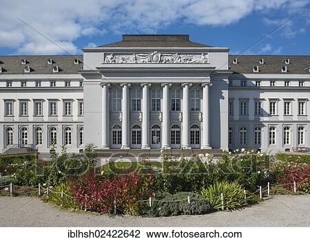 Electoral Palace, front view, French early classicism, UNESCO World Heritage Site, protected cultural property, Koblenz, Rhineland-Palatinate, Germany, Europe View Large Photo Image Stock Image - Electoral Palace, front view, French early classicism, UNESCO World Heritage Site, protected cultural property, Koblenz, Rhineland-Palatinate, Germany, Europe. Fotosearch