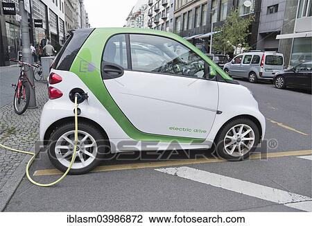 "Electric car, charging station, Berlin, Germany, Europe" View Large Photo Image Stock Image - "Electric car, charging station, Berlin, Germany, Europe". Fotosearch