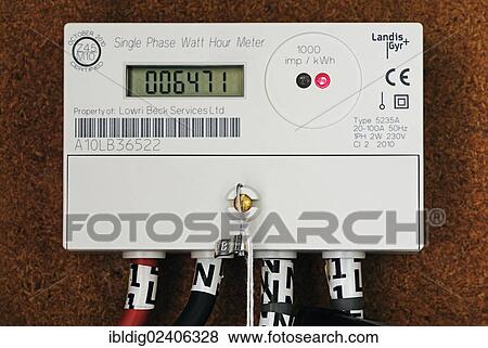 "Electricity meter, United Kingdom, Europe" View Large Photo Image Stock Photo - "Electricity meter, United Kingdom, Europe". Fotosearch