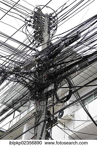 "Electricity pole, pylon, Chiang Mai, Thailand, Asia" View Large Photo Image Stock Image - "Electricity pole, pylon, Chiang Mai, Thailand, Asia". Fotosearch