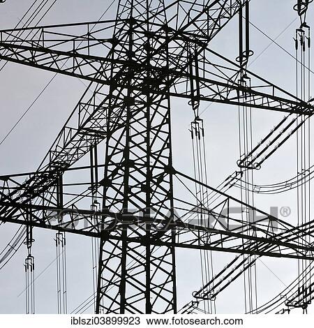 "Electricity pylon with high-voltage power lines, Marl, Ruhr Area, North Rhine-Westphalia, Germany, Europe" View Large Photo Image Stock Image - "Electricity pylon with high-voltage power lines, Marl, Ruhr Area, North Rhine-Westphalia, Germany, Europe". Fotosearch