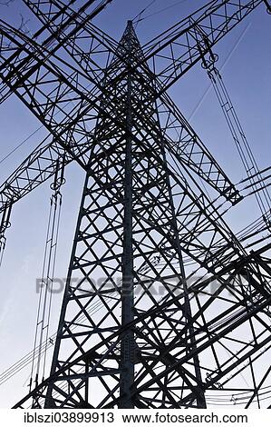 "Electricity pylons with high-voltage power lines, Herne, Ruhr Area, North Rhine-Westphalia, Germany, Europe" View Large Photo Image Stock Image - "Electricity pylons with high-voltage power lines, Herne, Ruhr Area, North Rhine-Westphalia, Germany, Europe". Fotosearch